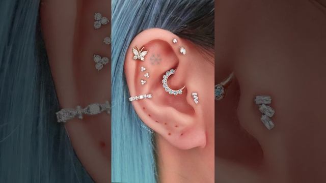 Top Ear Piercing ideas for Cartilage Helix Tragus Daith Rook смотреть онлайн
