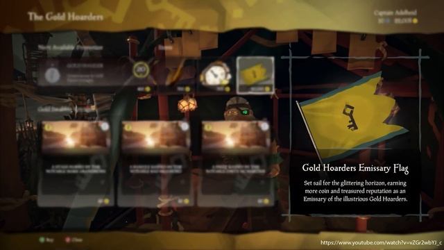 How To Raise Your Gold Hoarder Emissary Grade To 5 Fast | Sea Of Thieves Guide