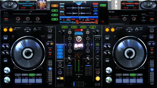 EDM Mix on XDJ RX Virtual DJ 8 смотреть онлайн