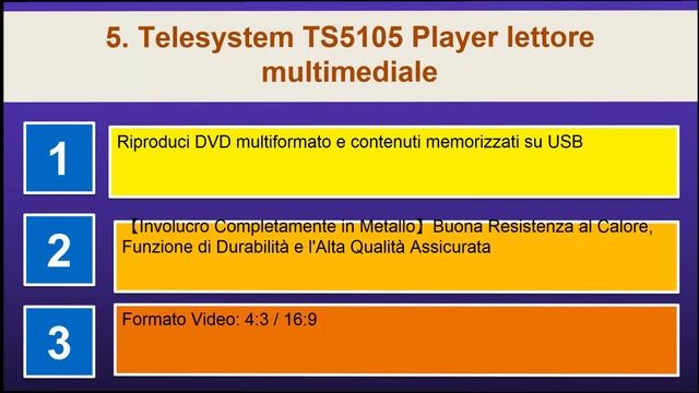 Il meglio 10 Lettori DVD nel marzo 2018 смотреть онлайн