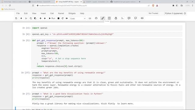 Integrate ChatGPT into Jupyter Notebooks смотреть онлайн