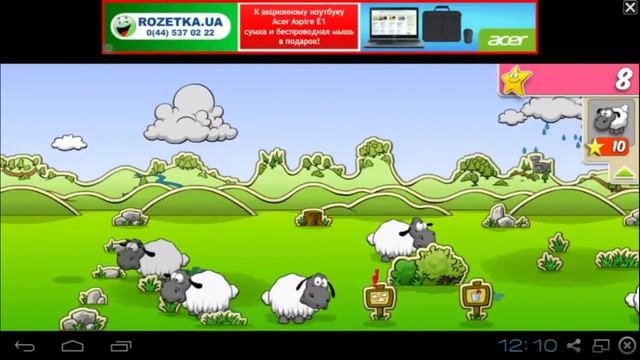Clouds & Sheep Gameplay HD смотреть онлайн