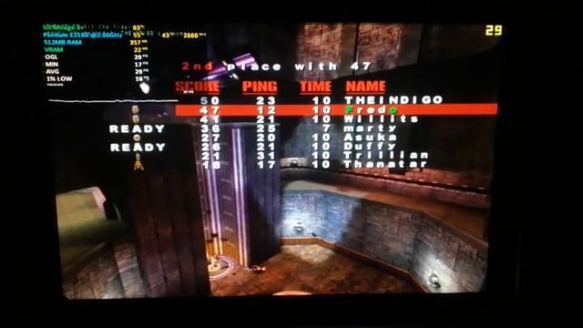 Quake III : SiS Mirage 3 + Pentium E2180 + 512MB RAM | Max 1024x768 смотреть онлайн