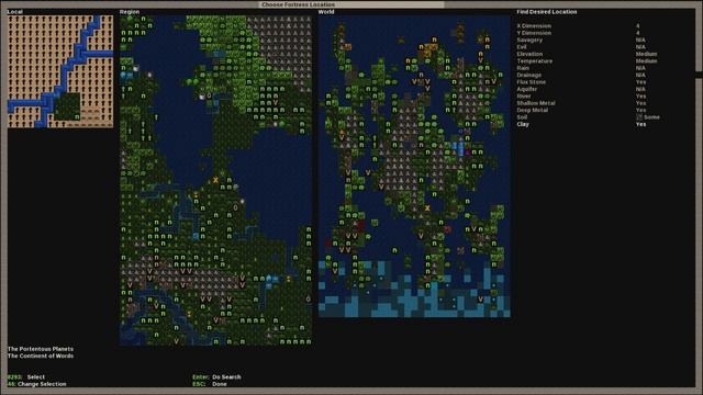 Учебник по Dwarf Fortress #1 - Генерация мира, высадка дварфов смотреть онлайн