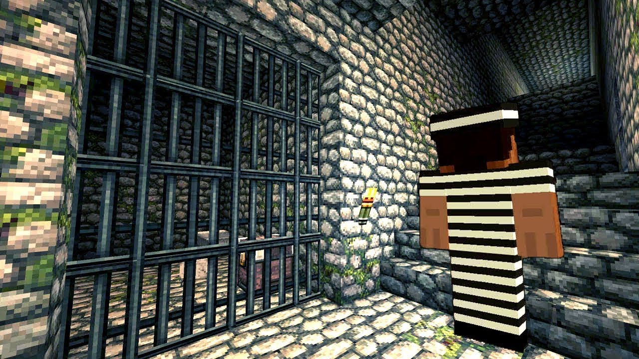 ПРОХОЖДЕНИЕ КАРТЫ С ПОБЕГОМ ИЗ ТЮРЬМЫ! Майнкрафт тюремный заговор