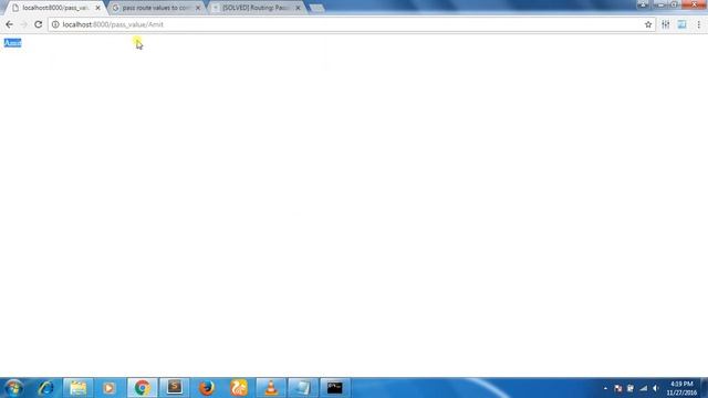 Laravel Tutorial, How to pass data from route to Controller and view смотреть онлайн
