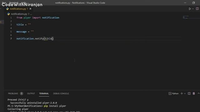 Create custom desktop notifications using Python смотреть онлайн