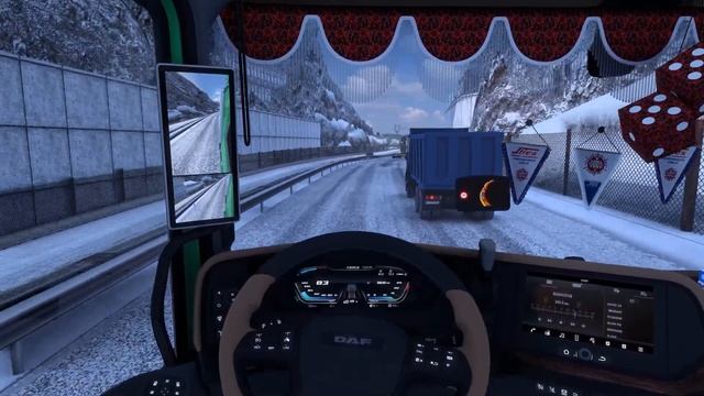 Euro Truck Simulator 2 1.46 | DAF XF 530 2022 | Strasbourg-Luxembourg | ETS2 Mods смотреть онлайн