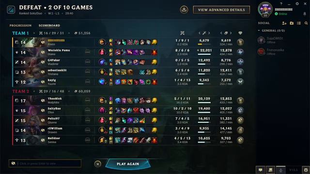 League Of Legends - Ranked Gameplay - Riven OTP NEW ACCOUNT IN EUNE LETS SEE. смотреть онлайн