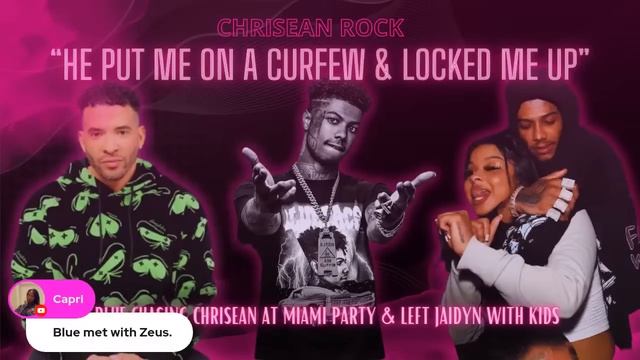blue follows chrisean rock to miami|chrisean spills more tea "he had me on curfew & locked me up смотреть онлайн