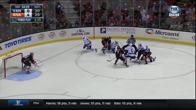 NHL .NBA 2015-16. Vancouver Canucks - Anaheim Ducks 30 -11-2015 | 3 тайм смотреть онлайн