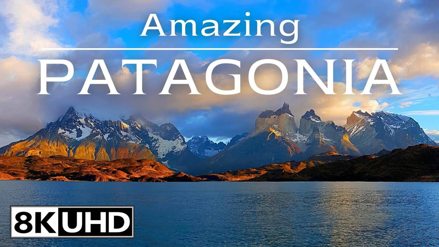 Патагония 8K Ultra HD Video 60 FPS - Ultra HD Video 8K Природа смотреть онлайн
