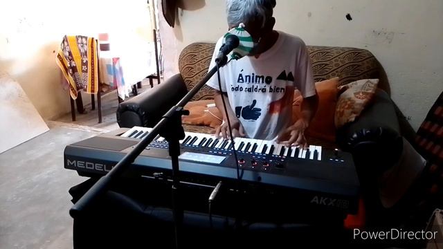 Cumbia Medeli AKX10. Keyboard Titán. Thoman. Cover Cristo te Salva Nadie te ama. Ritmos de cumbia. смотреть онлайн