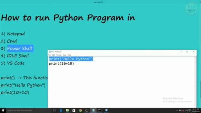 How to run python program by different methods | In Hindi | #3 смотреть онлайн