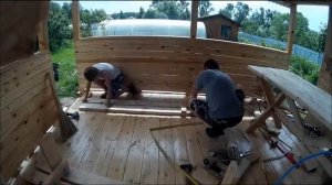 Делаем стол и скамейки для беседки своими руками. Изготовление деревянной мебели - несложно и самом