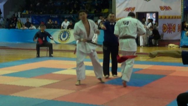 муж 80 кг Шорин Андрей Кайратов Биржан Кубок Казахстана по Киокушинкайкан 2015г Караганда смотреть онлайн