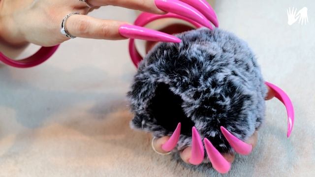 Lovely Pink LONG NAILS (photo)