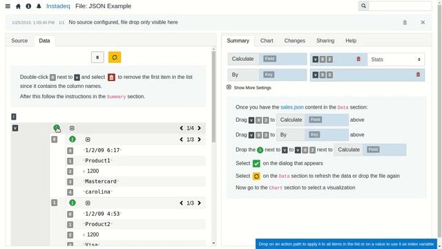 Instadeq Example: JSON FIle (Old Version) смотреть онлайн
