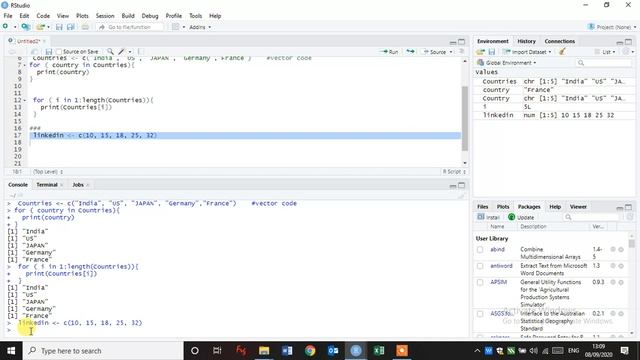 For Loop in R programming | By Govind Sharma смотреть онлайн