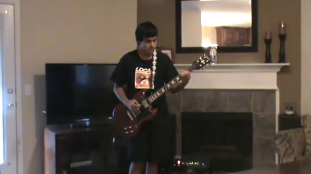 guitar playing on a epiphone sg смотреть онлайн