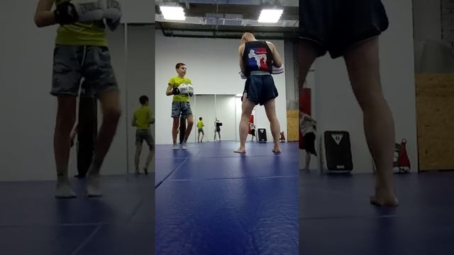 тренировка. муай- тай. средняя группа.