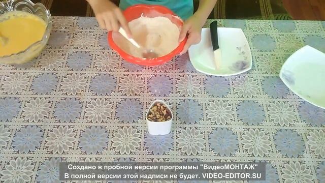 Классический ореховый кекс. смотреть онлайн