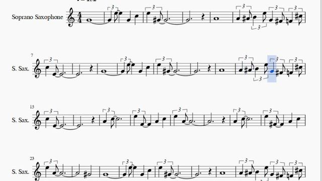 Soprano Sax Sheet Music: How to play Take the A Train by Billy Strayhorn смотреть онлайн