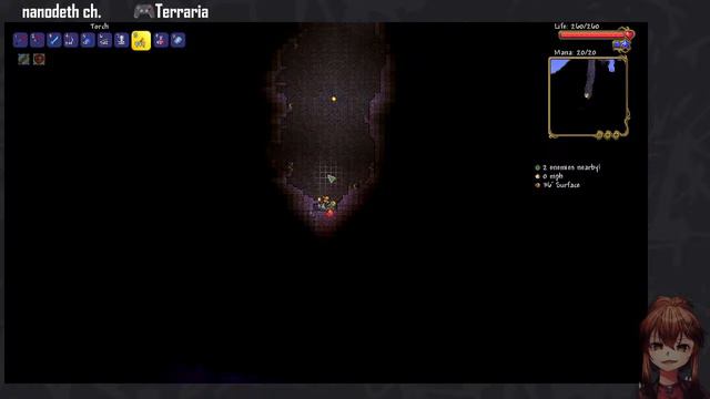 【Terraria】 Platinum Mining and Evil Biomes Raid смотреть онлайн