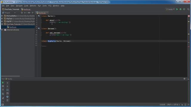 Python Programming Tutorial 33 - Multiple Inheritance смотреть онлайн