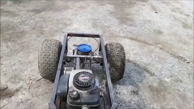 Taczka z silnikiem Budowa taczki z silnikiem mini dumper made in garage :) смотреть онлайн