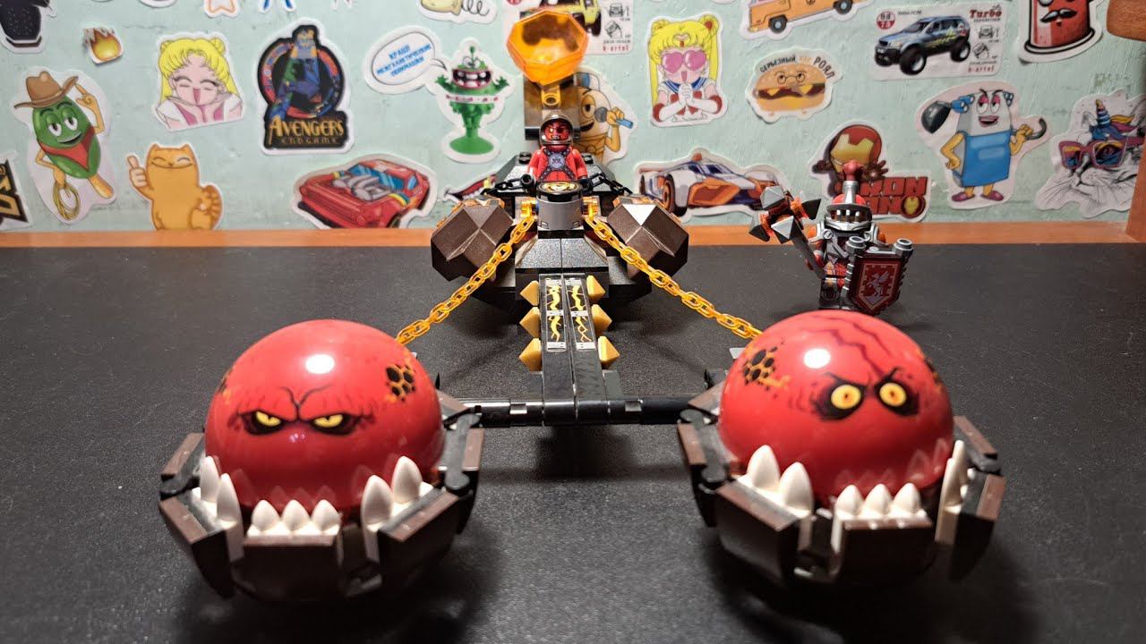 БЕЗУМНАЯ КОЛЕСНИЦА Укротителя / NEXO KNIGHTS | Обзор раритета! смотреть онлайн