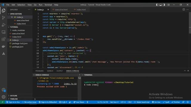 Socket.IO Creating Multiple Rooms - NODEJS - PART 4 смотреть онлайн