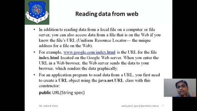 Lec 18 IO file class,RandomAccessFile,Reading data from web,Recursive Helper method смотреть онлайн