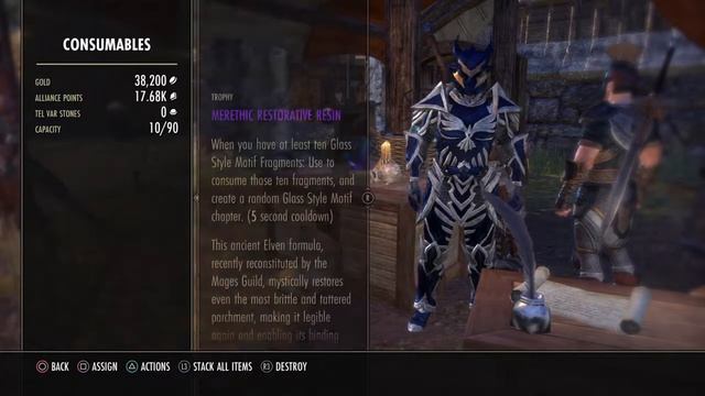 The Elder Scrolls Online: Tamriel Unlimited getting a glass style motif смотреть онлайн
