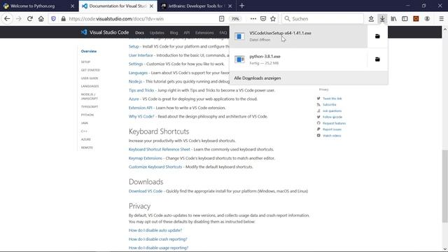 04 ML: Visual Studio Code, TensorFlow und Keras installieren auf Windows смотреть онлайн