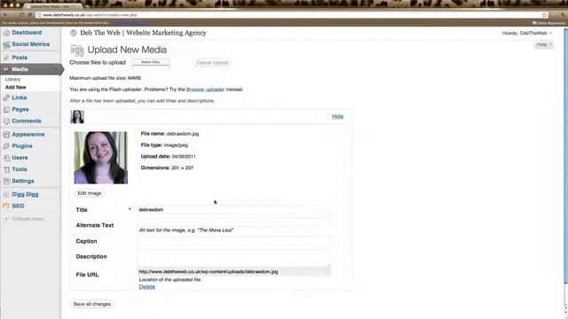 WordPress for Beginners Tutorial - Adding Images to Your Media Library смотреть онлайн