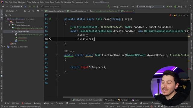 How to use AWS DynamoDB Streams in .NET смотреть онлайн