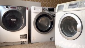 Spin Race #3 - Hotpoint Ariston Aqualtis VS Beko HomeWhiz Vs Aeg Lavamat
