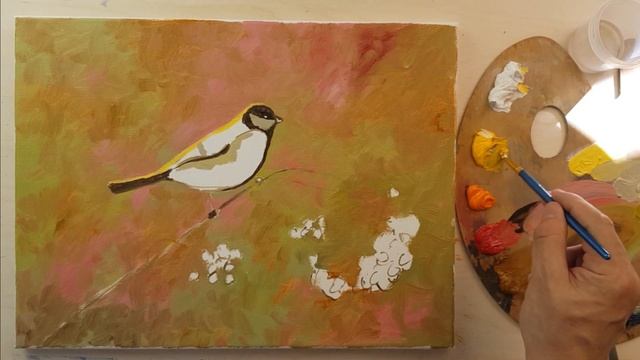 Урок рисования птичка смотреть онлайн