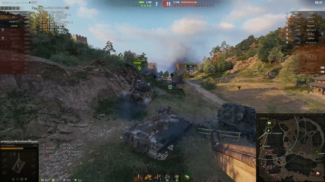 STB-1 - Two Skilled Players at the End of the Game - World of Tanks смотреть онлайн