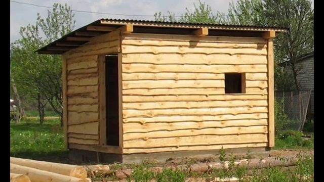 Сарай из профнастила своими руками смотреть онлайн