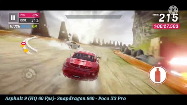 Asphalt 9 Legends (HQ 60fps) - Snapdragon 860 - Poco X3 Pro смотреть онлайн