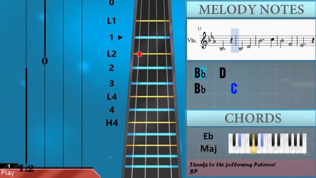 How to play Undertale Main Theme by Toby Fox on Violin (Tutorial) смотреть онлайн