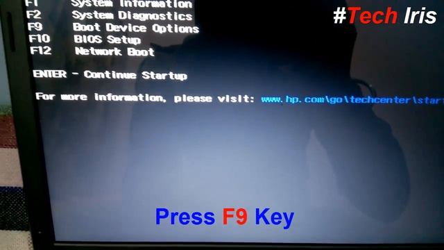 HP Laptop HP Pavilion G4 Boot Device Options