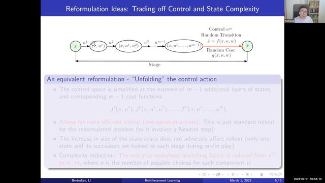 Lecture 8, 2023: Multiagent rollout, Lecture and video demonstration, by Yuchao Li, KTH, Sweden смотреть онлайн