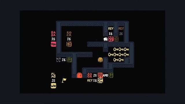 Baba Is You - Level Chasm D - Treasury - Solution смотреть онлайн