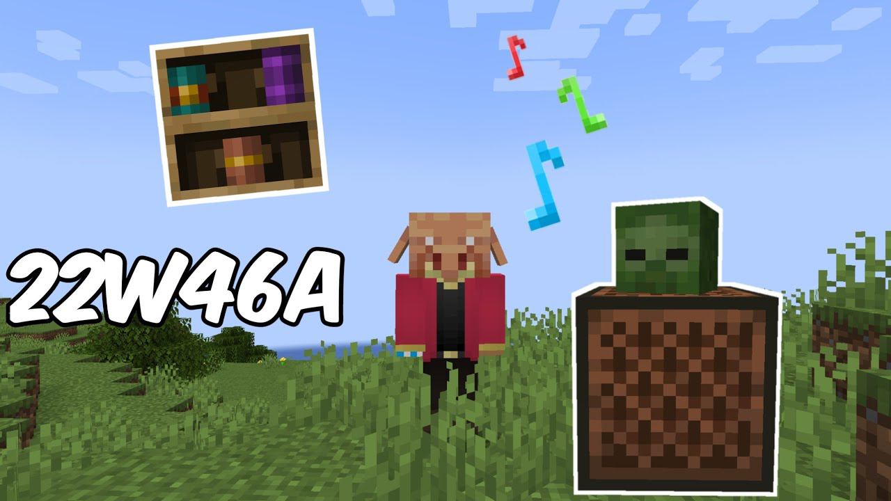 22w46a | Голова пиглина | Обзор нового снапшота майнкрафт