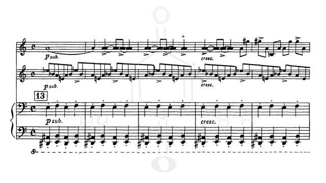 [Vazha Azarashvili] Sonata for Two Violins and Piano (Score-Video) смотреть онлайн