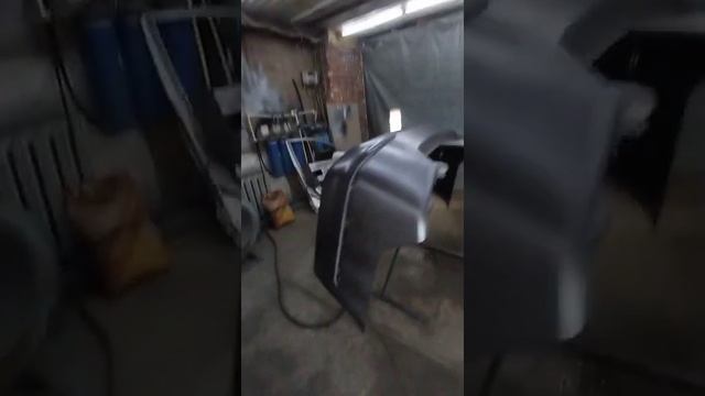 покраска заднего бампера на Ниссан Теана в гараже смотреть онлайн