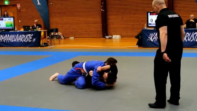 BJJ Finnish Open 2019 Men White Belts 94 3 kg Quarter final Vladimir Titov Anttoni Heinänen смотреть онлайн